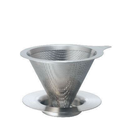 Double Mesh Metal Dripper 